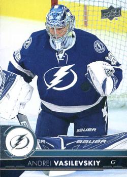 #165 Andrei Vasilevskiy - Tampa Bay Lightning - 2017-18 Upper Deck Hockey