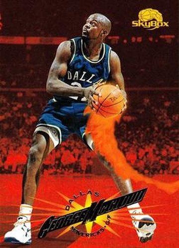 #165 George McCloud - Dallas Mavericks - 1995-96 SkyBox Premium Basketball