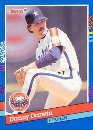 #165 Danny Darwin - Houston Astros - 1991 Donruss Baseball