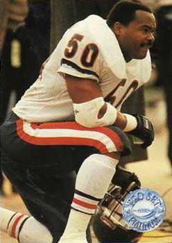 #165 Mike Singletary - Chicago Bears - 1991 Pro Set Platinum Football