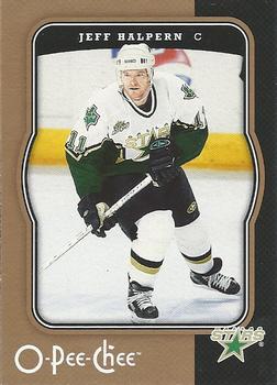 #165 Jeff Halpern - Dallas Stars - 2007-08 O-Pee-Chee Hockey