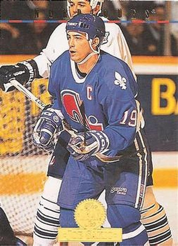 #165 Joe Sakic - Quebec Nordiques - 1994-95 Leaf Hockey
