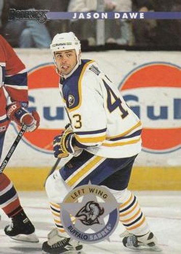 #165 Jason Dawe - Buffalo Sabres - 1996-97 Donruss Hockey