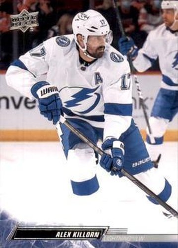 #165 Alex Killorn - Tampa Bay Lightning - 2022-23 Upper Deck Hockey