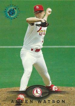 #165 Allen Watson - St. Louis Cardinals - 1995 Stadium Club Baseball