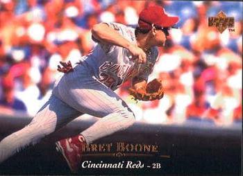 #165 Bret Boone - Cincinnati Reds - 1995 Upper Deck Baseball