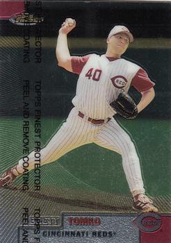 #165 Brett Tomko - Cincinnati Reds - 1999 Finest Baseball
