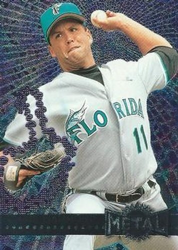 #165 Chris Hammond - Florida Marlins - 1996 Metal Universe Baseball