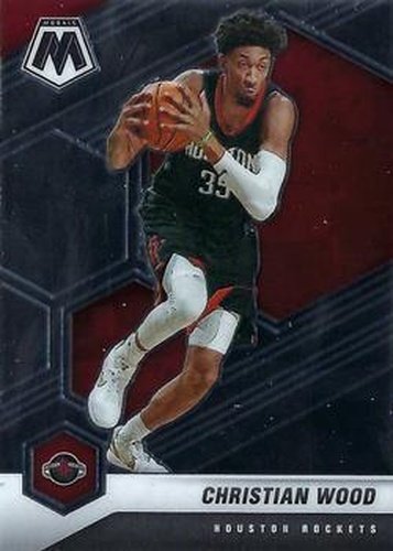 #165 Christian Wood - Houston Rockets - 2020-21 Panini Mosaic Basketball