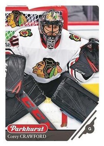 #165 Corey Crawford - Chicago Blackhawks - 2018-19 Parkhurst Hockey