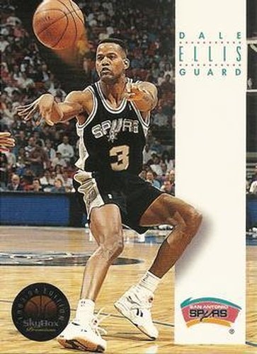 #165 Dale Ellis - San Antonio Spurs - 1993-94 SkyBox Premium Basketball