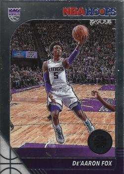 #165 De'Aaron Fox - Sacramento Kings - 2019-20 Hoops Premium Stock Basketball