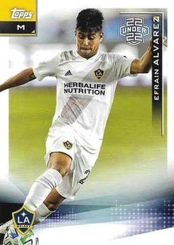 #165 Efrain Alvarez - Los Angeles Galaxy - 2021 Topps MLS Soccer