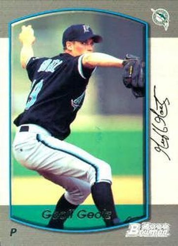 #165 Geoff Goetz - Florida Marlins - 2000 Bowman Baseball