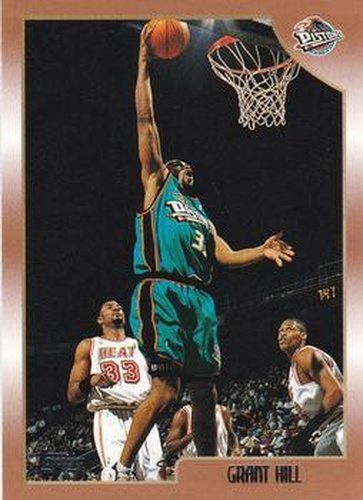 #165 Grant Hill - Detroit Pistons - 1998-99 Topps Basketball