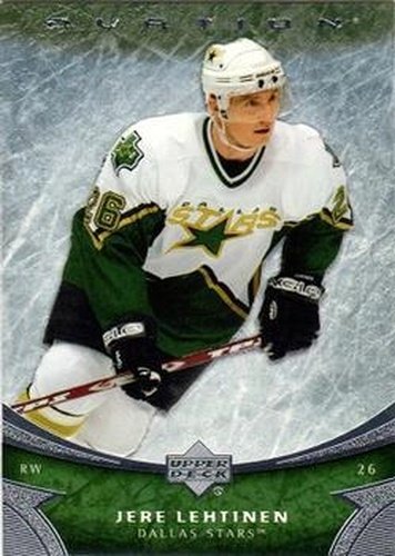 #165 Jere Lehtinen - Dallas Stars - 2006-07 Upper Deck Ovation Hockey