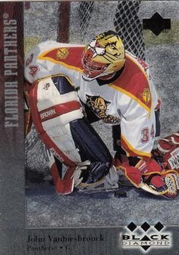 #165 John Vanbiesbrouck - Florida Panthers - 1996-97 Upper Deck Black Diamond Hockey