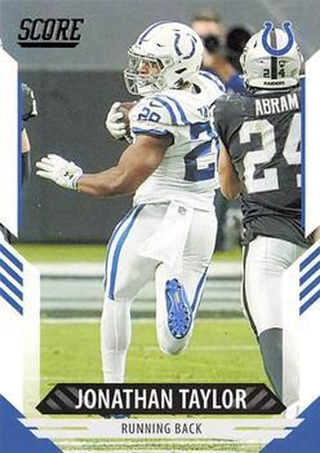 #165 Jonathan Taylor - Indianapolis Colts - 2021 Score Football