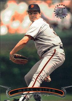 #165 Mark Leiter - San Francisco Giants - 1996 Stadium Club Baseball