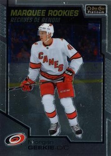 #165 Morgan Geekie - Carolina Hurricanes - 2020-21 O-Pee-Chee Platinum Hockey