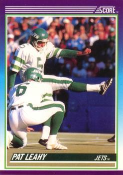 #165 Pat Leahy - New York Jets - 1990 Score Football