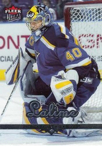 #165 Patrick Lalime - St. Louis Blues - 2005-06 Ultra Hockey
