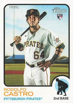 #165 Rodolfo Castro - Pittsburgh Pirates - 2022 Topps Heritage Baseball
