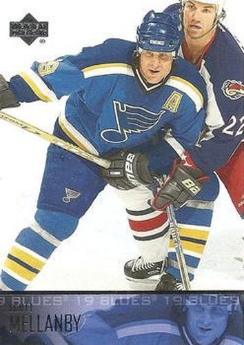 #165 Scott Mellanby - St. Louis Blues - 2003-04 Upper Deck Hockey