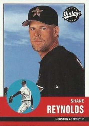 #165 Shane Reynolds - Houston Astros - 2001 Upper Deck Vintage Baseball