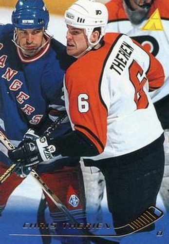 #165 Chris Therien - Philadelphia Flyers - 1995-96 Pinnacle Hockey
