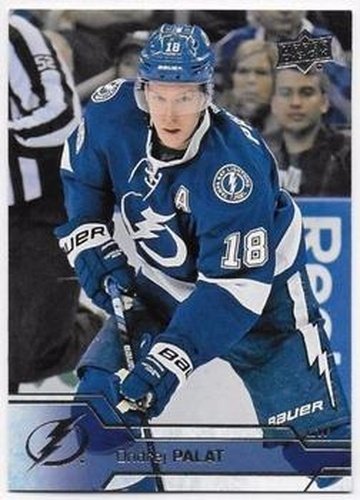 #165 Ondrej Palat - Tampa Bay Lightning - 2016-17 Upper Deck Hockey