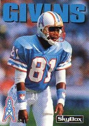 #165 Ernest Givins - Houston Oilers - 1992 SkyBox Impact Football
