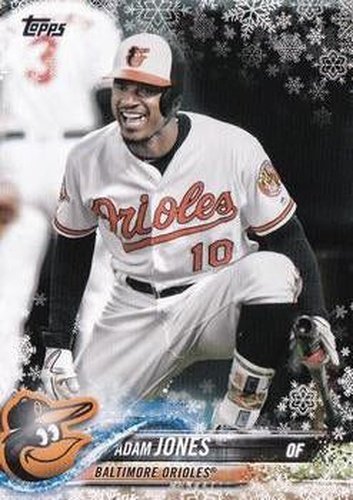 #HMW165 Adam Jones - Baltimore Orioles - 2018 Topps Holiday Baseball