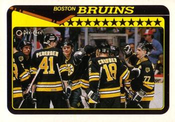 #165 Boston Bruins - Boston Bruins - 1990-91 O-Pee-Chee Hockey