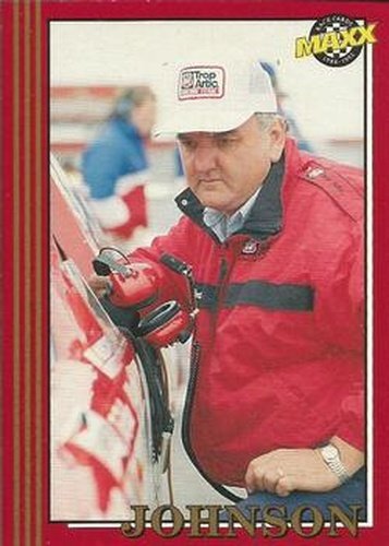 #165 Bob Johnson - Cale Yarborough Motorsports - 1992 Maxx Racing