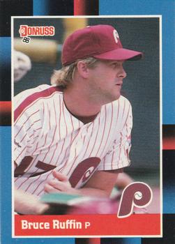 #165 Bruce Ruffin - Philadelphia Phillies - 1988 Donruss Baseball