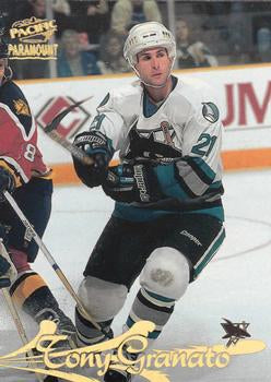 #165 Tony Granato - San Jose Sharks - 1997-98 Pacific Paramount Hockey