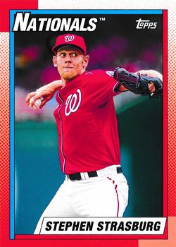#165 Stephen Strasburg - Washington Nationals - 2013 Topps Archives Baseball