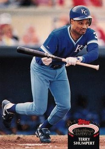 #165 Terry Shumpert - Kansas City Royals - 1992 Stadium Club Baseball