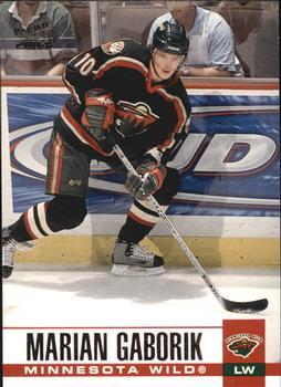 #165 Marian Gaborik - Minnesota Wild - 2003-04 Pacific Hockey