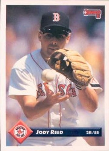 #165 Jody Reed - Boston Red Sox - 1993 Donruss Baseball