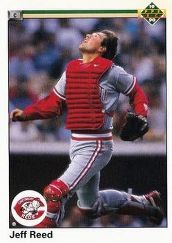 #165 Jeff Reed - Cincinnati Reds - 1990 Upper Deck Baseball