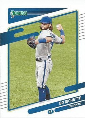 #165 Bo Bichette - Toronto Blue Jays - 2021 Donruss Baseball