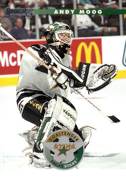 #166 Andy Moog - Dallas Stars - 1996-97 Donruss Hockey
