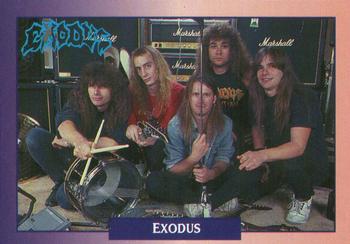 #166 Exodus - 1991 Brockum Rock Cards