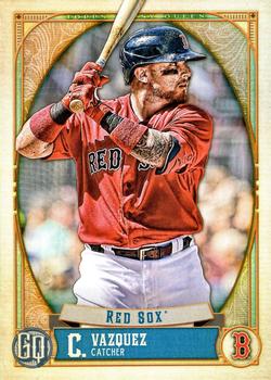 #166 Christian Vazquez - Boston Red Sox - 2021 Topps Gypsy Queen Baseball