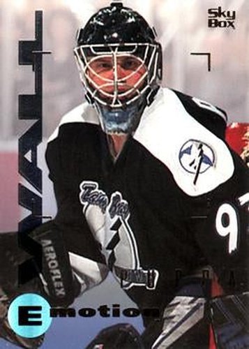 #166 Daren Puppa - Tampa Bay Lightning - 1995-96 SkyBox E-Motion Hockey