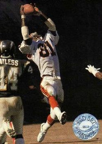 #166 Eddie Brown - Cincinnati Bengals - 1991 Pro Set Platinum Football