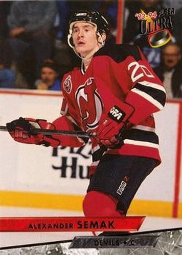 #166 Alexander Semak - New Jersey Devils - 1993-94 Ultra Hockey