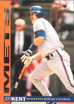 #166 Jeff Kent - New York Mets - 1994 O-Pee-Chee Baseball